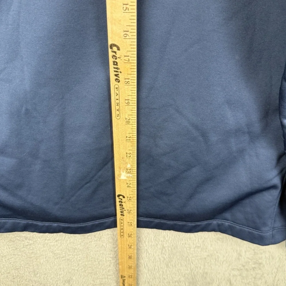 Nike Golf Tour Performance 1/4 Zip Woodland Country Club Size L Navy Therma Fit